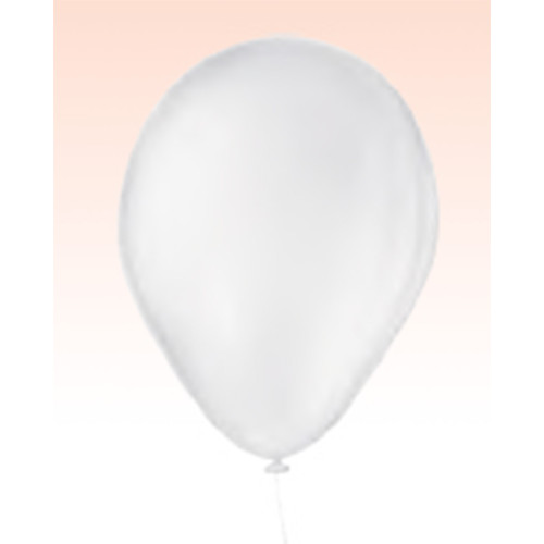 Balão N.07 Liso c/ 50 unidades Branco Polar