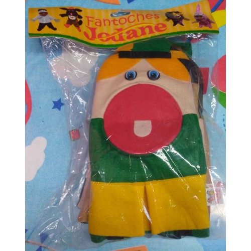 Fantoche Feltro Etnias