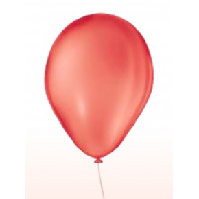 Balão N.07 Liso c/ 50 unidades Vermelho Quente
