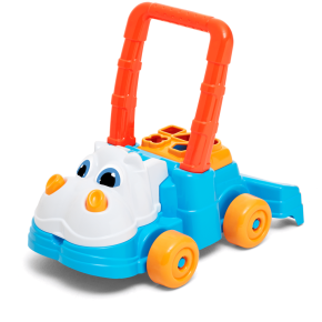 Andador Feliz Hipopótamo Bebê Feliz 2 em 1 Tateti Primeiros Passos