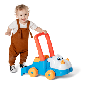 Andador Feliz Hipopótamo Bebê Feliz 2 em 1 Tateti Primeiros Passos