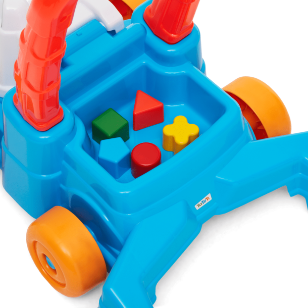 Andador Feliz Hipopótamo Bebê Feliz 2 em 1 Tateti Primeiros Passos