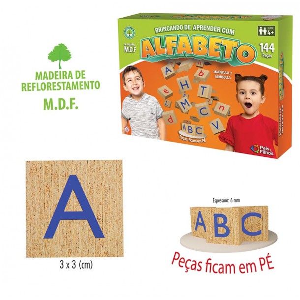 Brincando De Aprender Com Alfabeto