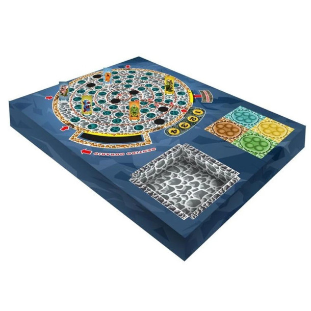 Trolando Jogo Pais e Filhos Tabuleiro Giratorio Estrategia