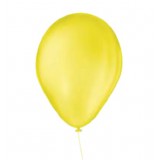 Balão N.07 Liso c/ 50 unidades Amarelo Citrino