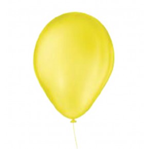 Balão N.08 Liso c/ 50 unidades Amarelo Citrino