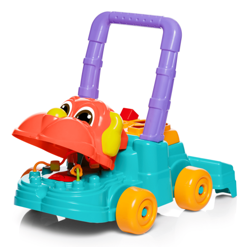 Andador Feliz Cachorro Didático Bebê Feliz 2 em 1 Primeiros Passos