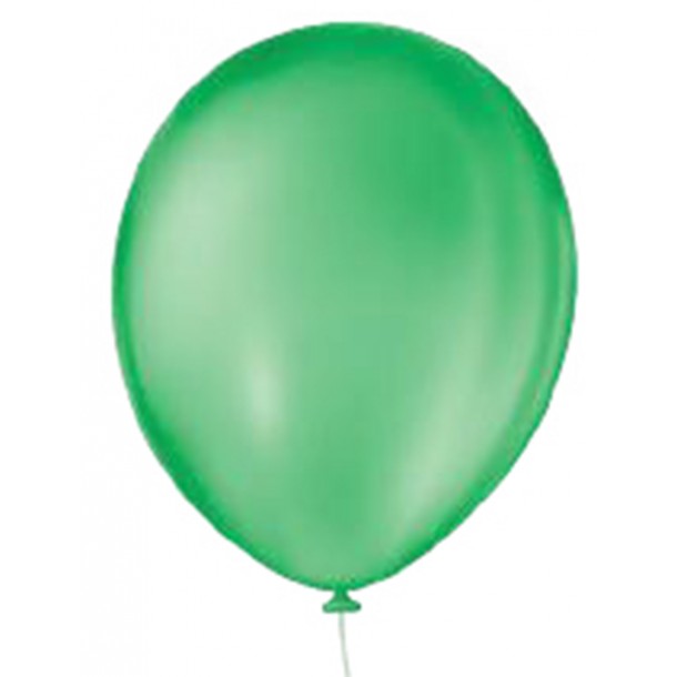 Balão N.11 Liso c/ 50 unidades Verde Bandeira