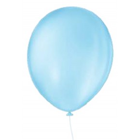 Balão N.11 Liso c/ 50 unidades Azul Baby