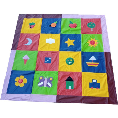 Tapete Sensorial 2,00x2,00m Corino Gigante Coepe Texturas