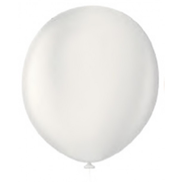 Balão N.11 Liso c/ 50 unidades Branco Polar