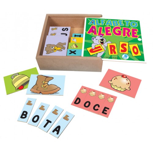 Alfabeto Alegre 60 pçs