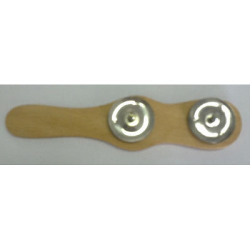 Platinela madeira Chocalho de Mão Torneada Infantil Quirino