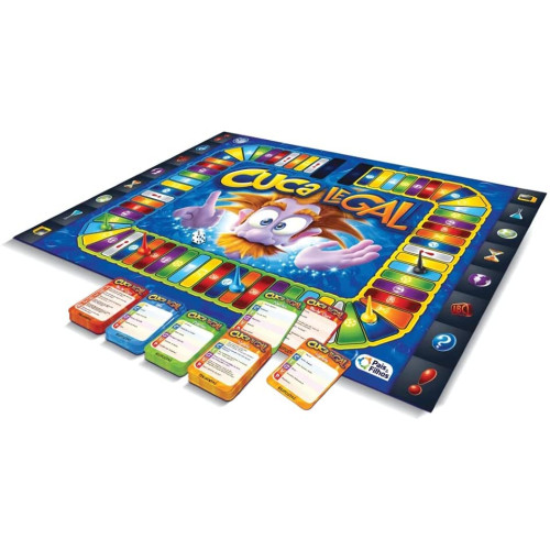 Cuca Legal Top Line Tabuleiro 6 Temas Geografia História Pais & Filhos