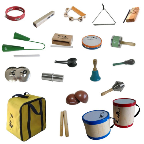 Bandinha Infantil Baby c/ Bolsa 20 instrumentos Bandinha Infantil Baby c/ Bolsa 20 instrumentos