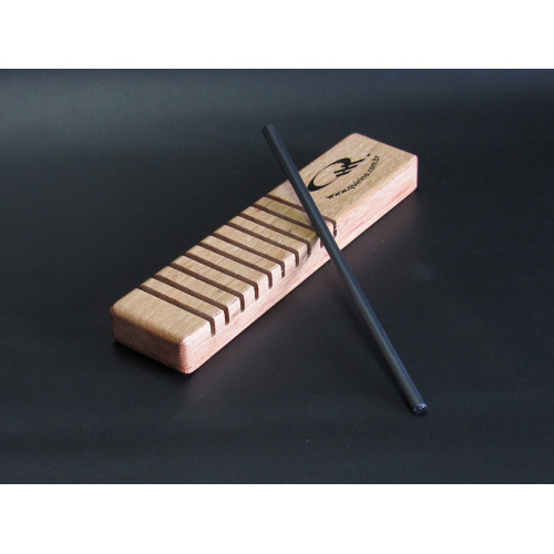 Reco Reco madeira Instrumento Musical 20cm Quirino Original