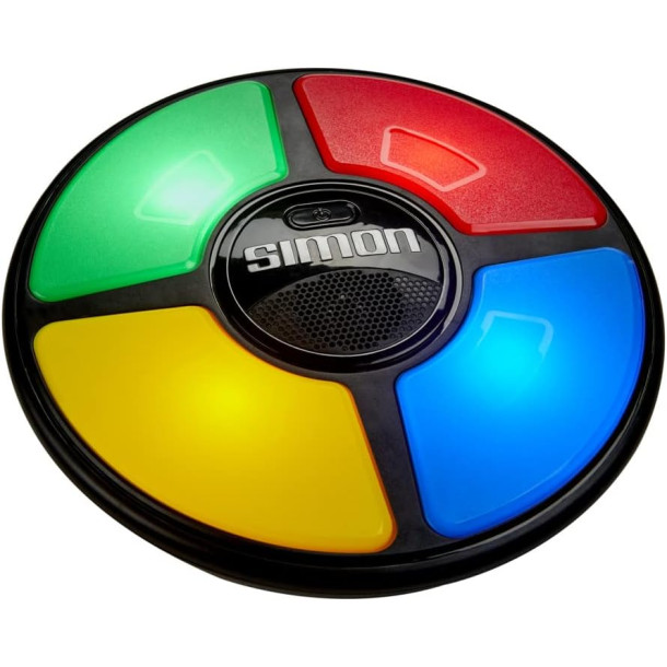 Simon Clássico Jogo Hasbro Eletronico Memoria Luzes e Sons
