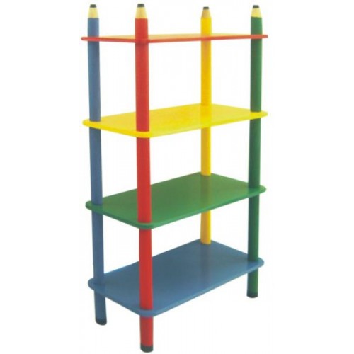 Prateleira Colorida 1,06x0,6x0,25m