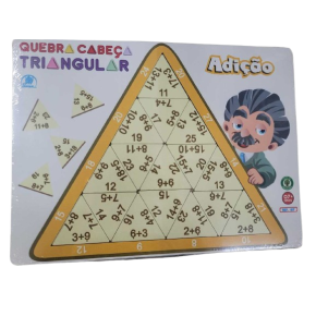 Quebra-Cabeça Triangular Adição Quebra-Cabeça Triangular Adição
