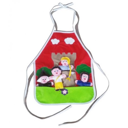 Avental Rapunzel De Historia Em Corino Coepe Com Personagens