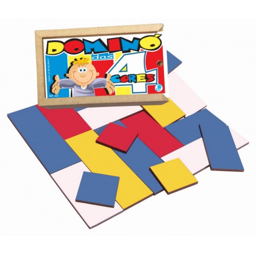 Dominó das Quatro Cores