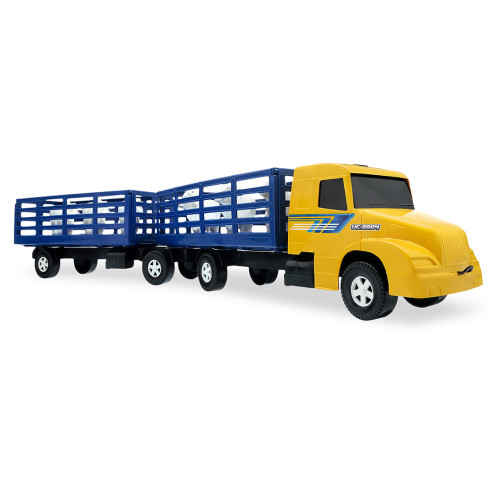 Caminhão Super Bitrem Carga Viva