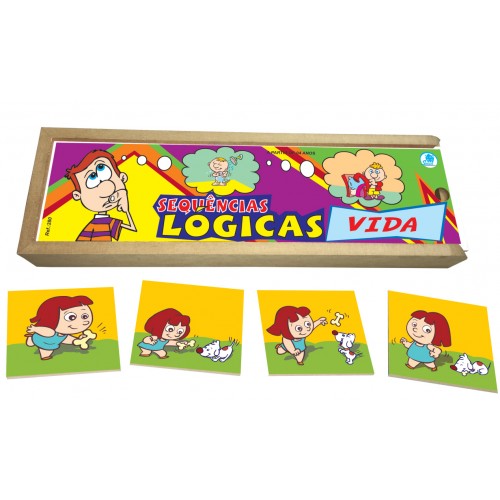 Sequência Lógica Vida Em Madeira Simque