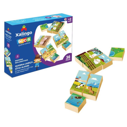 Blocos Quebra-Cabeça Sítio Alegre