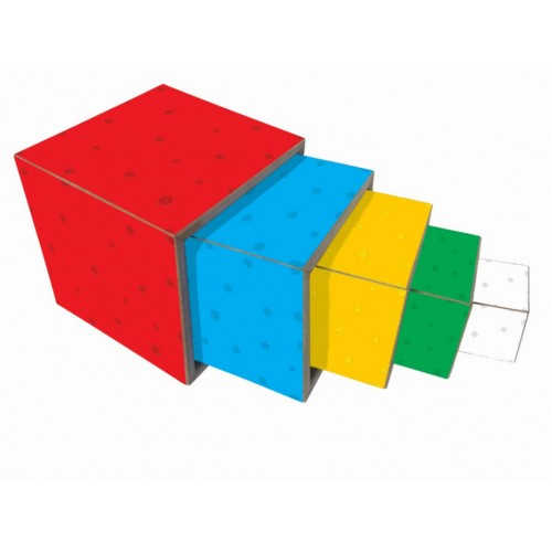 Cubo de Encaixe Aprendizagem com Cubos