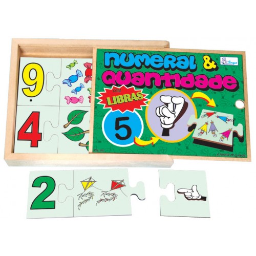 Numeral e Quantidade com Libras