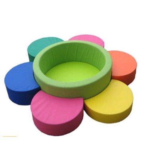 Piscina Flor Piscina De Bolinhas 1,6m Espuma E Vinil