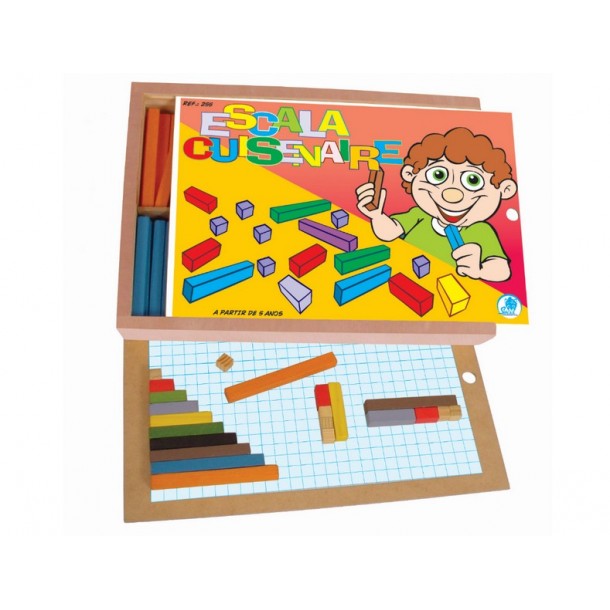 Escala Cuisenaire 298 pçs