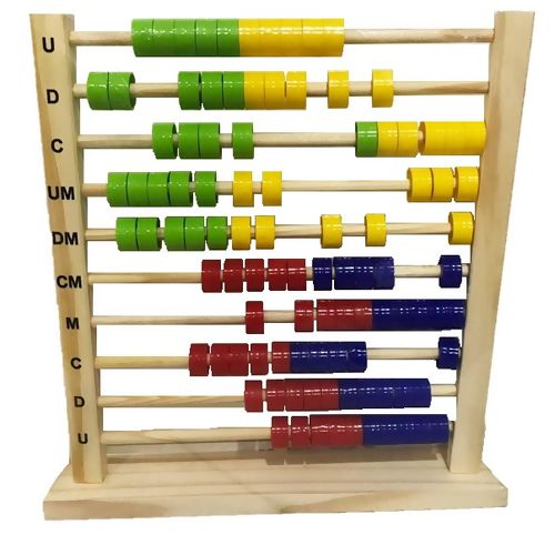 Ábaco 10 Colunas Pedagógico