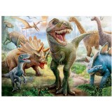 Puzzle 100 pçs Dinossauros