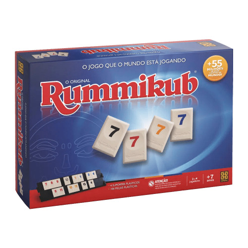 Rummikub Grow Original Raciocínio E Estratégia