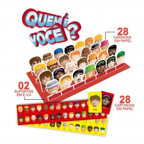 Quem é Você? Jogo Pais e Filhos Adivinhacao Infantil 2 Jogadores