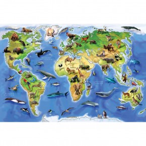 Puzzle 150 pçs Animais do Mundo