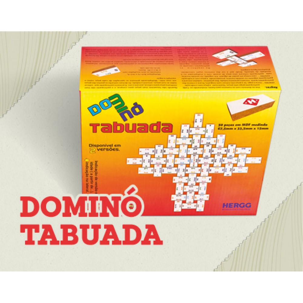 Dominó da tabuada