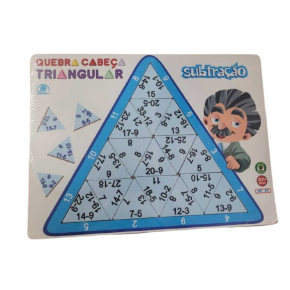 Quebra-Cabeça Triangular Subtração