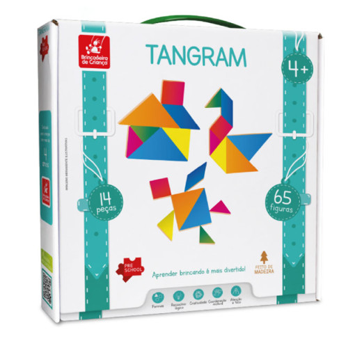 Tangram Mdf 14 pçs