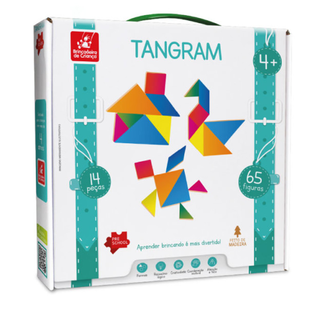 Tangram Mdf 14 pçs