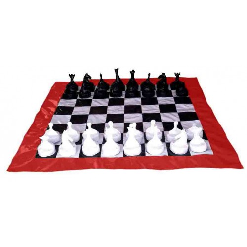 Xadrez de Corino 1,20x1,20m Gigante Em Vinil Coepe Completo