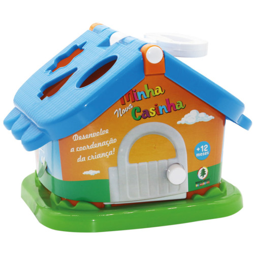 Minha Casinha Didática Infantil Monte Líbano com Formas