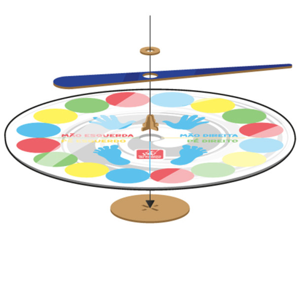 Jogo Tornado Brincadeira De Criança Com Tapete Gigante +6 Anos