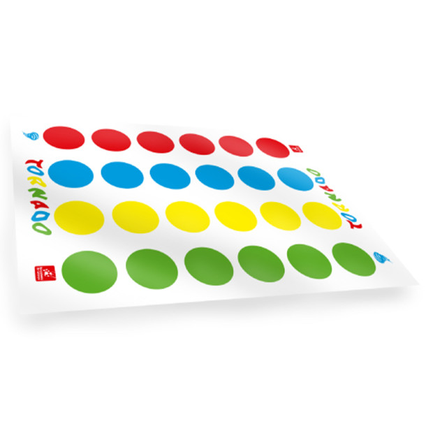 Jogo Tornado Brincadeira De Criança Com Tapete Gigante +6 Anos