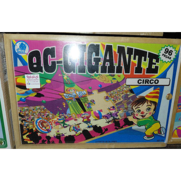 Quebra-Cabeça Gigante Circo 96 pçs