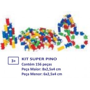 Kit Super Pino 156 pçs
