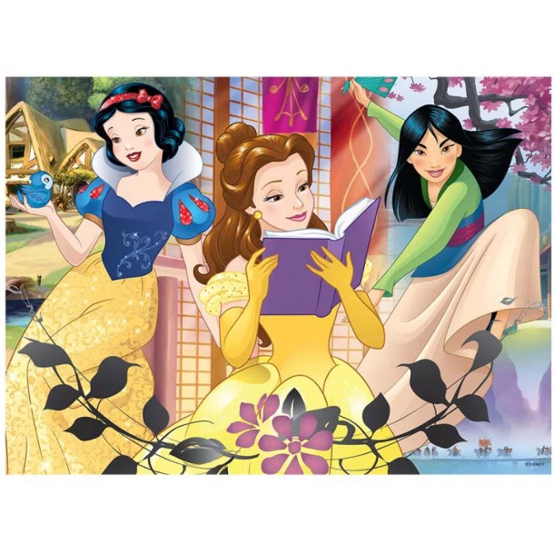Puzzle 60 pçs Princesas