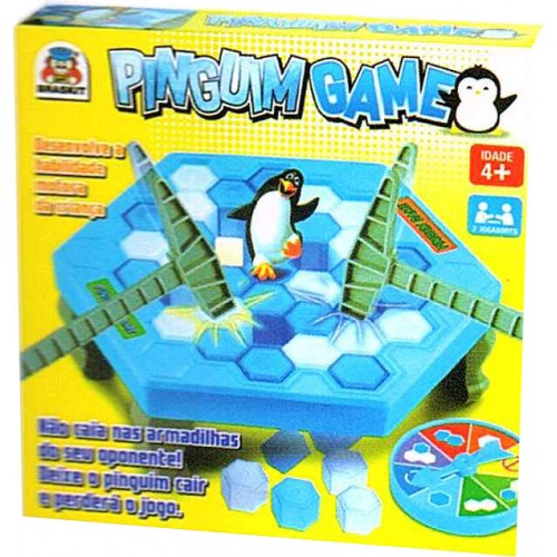 Pinguim Game Jogo Quebra Gelo Nao Deixe Cair Com Martelo