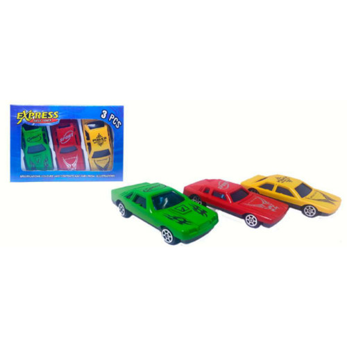 Coleção Carros Sport com 3 peças